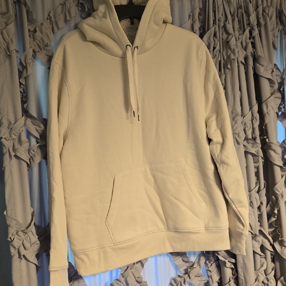 Amazon Essentials Other - Amazon Essentials Beige Hoodie with Sherpa Lining